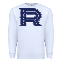 White laval rocket Premium Sweatshirt - DesignPulse