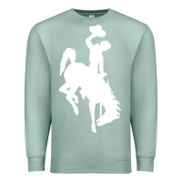 Seafoam wyoming cowboys Premium Sweatshirt - DesignPulse
