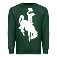 Sports Green wyoming cowboys Premium Sweatshirt - DesignPulse