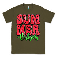 Army Green summer vibes watermelon Classic Tee - Jasminsmagicworld