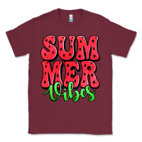 Burgundy summer vibes watermelon Classic Tee - Jasminsmagicworld