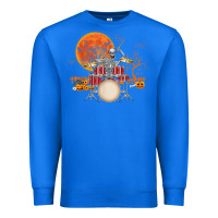 True Royal Skeleton Drummer Halloween Costume Playing Drums Mens Boys Premium Sweatshirt - DesignPulse
