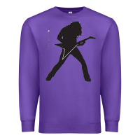 Purple dave mustaine Premium Sweatshirt - DesignPulse