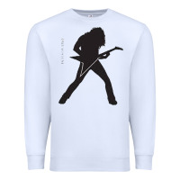White dave mustaine Premium Sweatshirt - DesignPulse