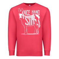 Cardinal Nice Hand Sir Donkey Poker Funny Gambling Design For Fans Premium Sweatshirt - DesignPulse