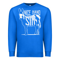 True Royal Nice Hand Sir Donkey Poker Funny Gambling Design For Fans Premium Sweatshirt - DesignPulse