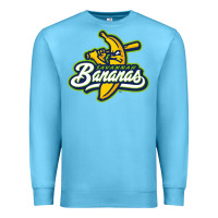 Ocean Blue bananas Premium Sweatshirt - DesignPulse