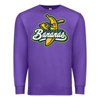 Purple bananas Premium Sweatshirt - DesignPulse
