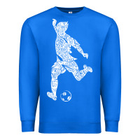 Soccer Player Ball Premium Sweatshirt | Teevron