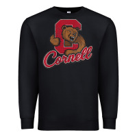 Black cornell Premium Sweatshirt - DesignPulse