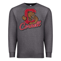 Charcoal Heather cornell Premium Sweatshirt - DesignPulse