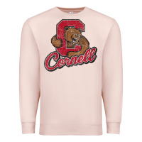 Pale Pink cornell Premium Sweatshirt - DesignPulse