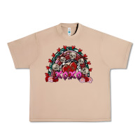 Burro skull xoxo rainbow valentine's day Urban Heavy Tee - FaDigitalArtStudio