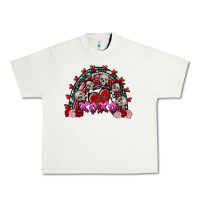 Pistachio skull xoxo rainbow valentine's day Urban Heavy Tee - FaDigitalArtStudio