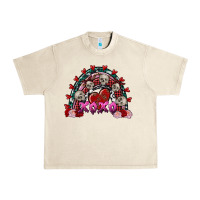 Sandshell skull xoxo rainbow valentine's day Urban Heavy Tee - FaDigitalArtStudio