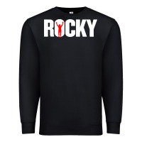 Black boxer r o c k y Premium Sweatshirt - DesignPulse