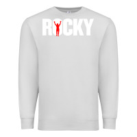Dove Grey boxer r o c k y Premium Sweatshirt - DesignPulse
