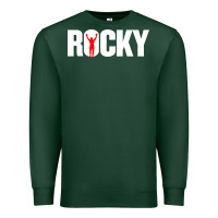 Sports Green boxer r o c k y Premium Sweatshirt - DesignPulse