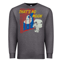 Charcoal Heather that's no moon Premium Sweatshirt - DesignPulse