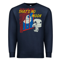 Navy that's no moon Premium Sweatshirt - DesignPulse