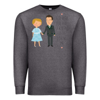 Charcoal Heather sound of music - loving me Premium Sweatshirt - DesignPulse