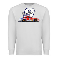 Dove Grey Bill Elliott 1988 Winston Cup 9 Stock Car  Classic Premium Sweatshirt - DesignPulse
