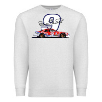 Oatmeal Heather Bill Elliott 1988 Winston Cup 9 Stock Car  Classic Premium Sweatshirt - DesignPulse