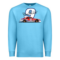 Ocean Blue Bill Elliott 1988 Winston Cup 9 Stock Car  Classic Premium Sweatshirt - DesignPulse