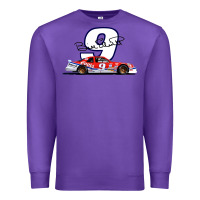 Purple Bill Elliott 1988 Winston Cup 9 Stock Car  Classic Premium Sweatshirt - DesignPulse