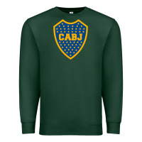Sports Green Boca Juniors Premium Sweatshirt - DesignPulse