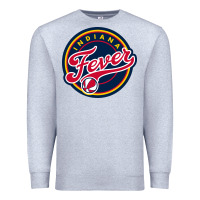 Heather Grey indiana,team,fever Premium Sweatshirt - DesignPulse