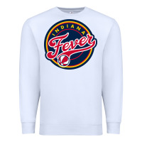 White indiana,team,fever Premium Sweatshirt - DesignPulse