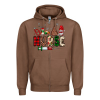 Chestnut nurse Christmas Zipper Hoodie - JahusDesignShop