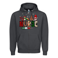 Smoke nurse Christmas Zipper Hoodie - JahusDesignShop