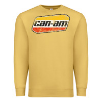 Antique Gold CANAM Vintage Original ATV UTV off road Gift Long Sleeve Premium Sweatshirt - DesignPulse