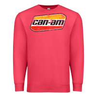 Cardinal CANAM Vintage Original ATV UTV off road Gift Long Sleeve Premium Sweatshirt - DesignPulse