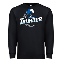 Black wichita thunder Premium Sweatshirt - DesignPulse