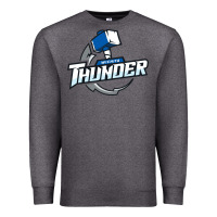 Charcoal Heather wichita thunder Premium Sweatshirt - DesignPulse