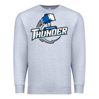 Heather Grey wichita thunder Premium Sweatshirt - DesignPulse