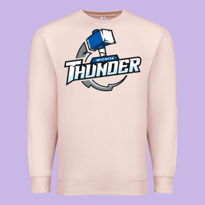 Wichita Thunder Premium Sweatshirt Designed By Designpulse