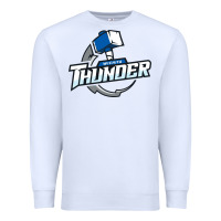 White wichita thunder Premium Sweatshirt - DesignPulse