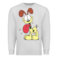 Dove Grey odie the dog gift Premium Sweatshirt - DesignPulse