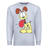 Heather Grey odie the dog gift Premium Sweatshirt - DesignPulse