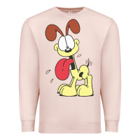 Pale Pink odie the dog gift Premium Sweatshirt - DesignPulse