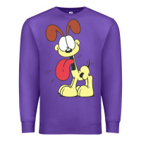 Purple odie the dog gift Premium Sweatshirt - DesignPulse