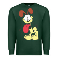 Sports Green odie the dog gift Premium Sweatshirt - DesignPulse
