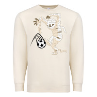 Sandshell funny halloween soccer ball Premium Sweatshirt - DesignPulse