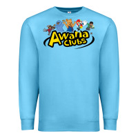 Ocean Blue awa na awa ni clubs Premium Sweatshirt - DesignPulse