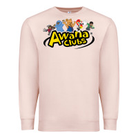 Pale Pink awa na awa ni clubs Premium Sweatshirt - DesignPulse