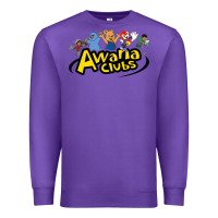 Purple awa na awa ni clubs Premium Sweatshirt - DesignPulse